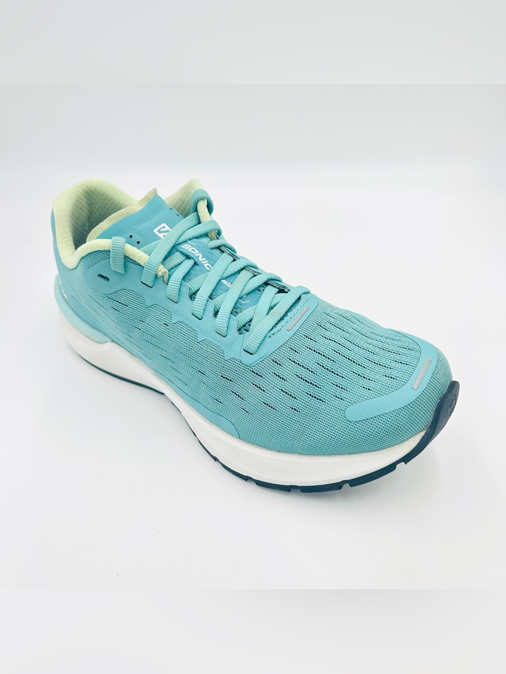 Salomon Sonic 3 Confidence Road Running Shoes Women’s Size 7.5 Blue Sneakers